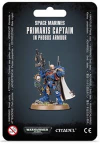 Warhammer: 40K - Space Marines Primaris Captain in Phobos Armour - Warhammer Plastic Box Sets - Warhammer Box Sets card