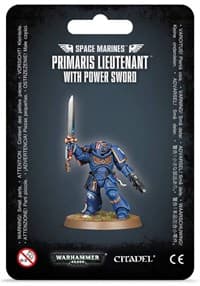 Warhammer: 40K - Space Marines Primaris Lieutenant with Power Sword - Warhammer Plastic Box Sets - Warhammer Box Sets card