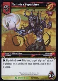 Velindra Sepulchre - Drums of War - WoW card