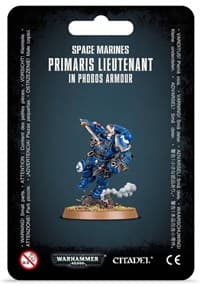 Warhammer: 40K - Space Marines Primaris Lieutenant in Phobos Armour - Warhammer Plastic Box Sets - Warhammer Box Sets card