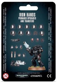 Warhammer: 40K - Iron Hands Primaris Upgrades & Transfers - Warhammer Plastic Box Sets - Warhammer Box Sets card