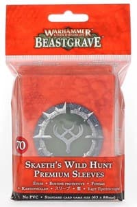 Warhammer: Underworlds - Beastgrave: Skaeth's Wild Hunt Sleeves (70-pack) - Warhammer Game Accessories - Warhammer Game Accessories card