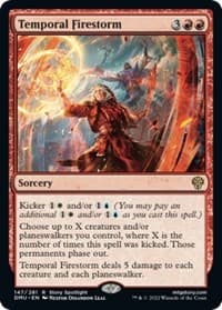 Temporal Firestorm - Dominaria United - Magic: The Gathering card