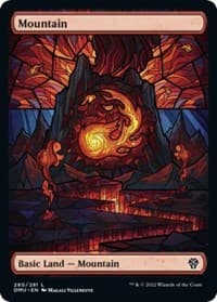 Mountain (Showcase) - Dominaria United - Magic: The Gathering card