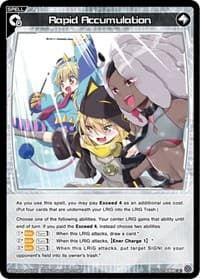 Rapid Accumulation - Vertex Diva - WIXOSS card