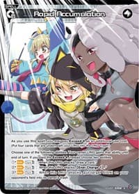 Rapid Accumulation (Parallel Foil) - Vertex Diva - WIXOSS card