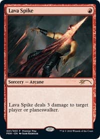 Lava Spike - Pro Tour Promos - Magic: The Gathering card