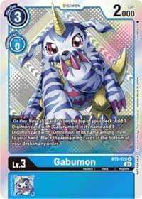 Gabumon (X Record Pre-Release Tournament Winner Card) - X Record Pre-Release Cards - Digimon Card Game card