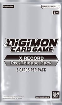 X Record Pre-Release Pack - X Record Pre-Release Cards - Digimon Card Game card