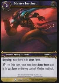 Master Instinct - Drums of War - WoW card
