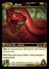 Hissy - Drums of War - WoW card