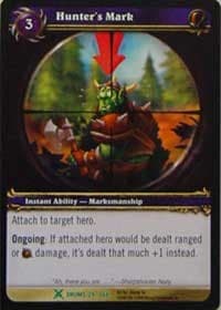 Hunter's Mark - Drums of War - WoW card