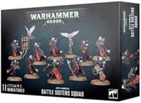 Warhammer 40K: Adepta Sororitas Battle Sisters Squad - Warhammer Plastic Box Sets - Warhammer Box Sets card