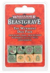 Warhammer: Underworlds - The Wurmspat Dice Set (8-Pack) - Warhammer Game Accessories - Warhammer Game Accessories card