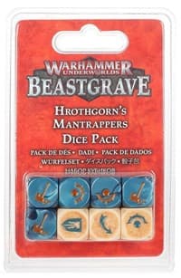 Warhammer: Underworlds - Hrothgorn's Mantrappers Dice Set (8-Pack) - Warhammer Game Accessories - Warhammer Game Accessories card
