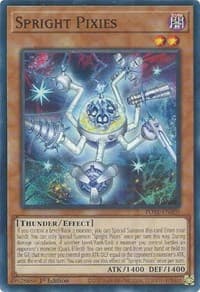Spright Pixies - Power of the Elements - YuGiOh card