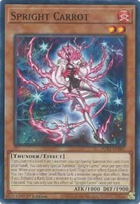 Spright Carrot - Power of the Elements - YuGiOh card