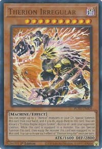 Therion Irregular - Power of the Elements - YuGiOh card