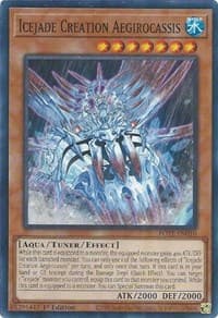 Icejade Creation Aegirocassis - Power of the Elements - YuGiOh card