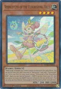 Vernusylph of the Flourishing Hills - Power of the Elements - YuGiOh card