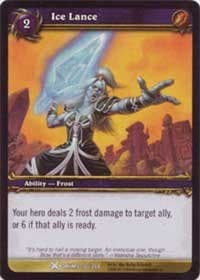 Ice Lance - Drums of War - WoW card