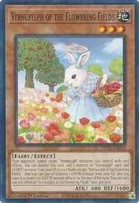 Vernusylph of the Flowering Fields - Power of the Elements - YuGiOh card