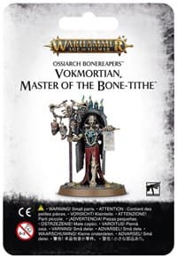 Warhammer: Age of Sigmar - Ossiarch Bonereapers: Vokmortian, Master of the Bone-tithe - Warhammer Plastic Box Sets - Warhammer Box Sets card