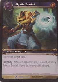 Mystic Denial - Drums of War - WoW card