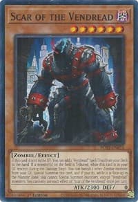 Scar of the Vendread - Power of the Elements - YuGiOh card