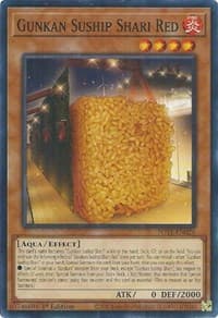 Gunkan Suship Shari Red - Power of the Elements - YuGiOh card