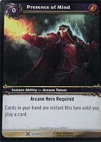 Presence of Mind - Drums of War - WoW card