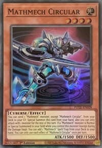 Mathmech Circular - Power of the Elements - YuGiOh card