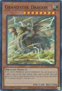 Grandtusk Dragon - Power of the Elements - YuGiOh card