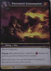 Pyroclastic Consumption - Drums of War - WoW card