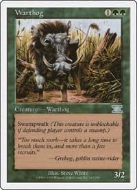 Warthog - Classic Sixth Edition - Magic: The Gathering card