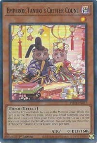 Emperor Tanuki's Critter Count - Power of the Elements - YuGiOh card