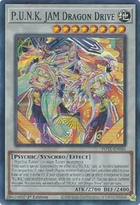 P.U.N.K. JAM Dragon Drive - Power of the Elements - YuGiOh card