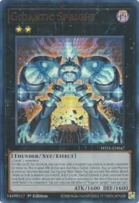 Gigantic Spright - Power of the Elements - YuGiOh card