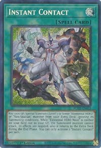 Instant Contact - Power of the Elements - YuGiOh card