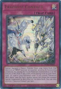 Favorite Contact - Power of the Elements - YuGiOh card