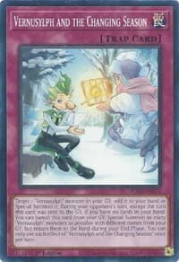 Vernusylph and the Changing Season - Power of the Elements - YuGiOh card