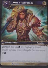 Aura of Accuracy - Drums of War - WoW card