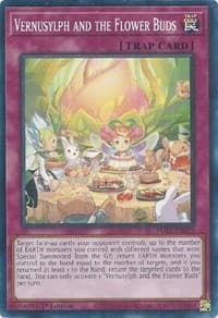 Vernusylph and the Flower Buds - Power of the Elements - YuGiOh card