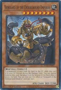 Vanguard of the Underground Emperor - Power of the Elements - YuGiOh card
