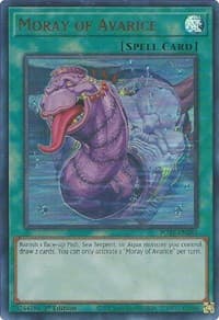 Moray of Avarice - Power of the Elements - YuGiOh card