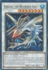 Askaan, the Bicorned Ghoti - Power of the Elements - YuGiOh card