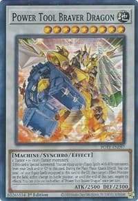 Power Tool Braver Dragon - Power of the Elements - YuGiOh card