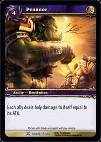 Penance - Drums of War - WoW card