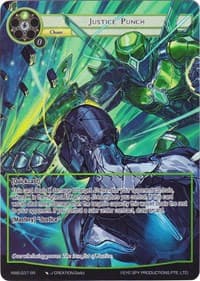 Justice Punch (Full Art) - A New World Emerges - Force of Will card