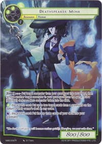 Deathspeaker Monk (Full Art) - A New World Emerges - Force of Will card